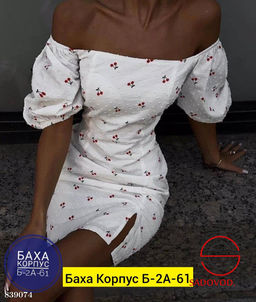 Платье женское с принтом - Bruno фото 3