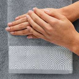 Полотенце Калипсо 50х90 см Антрацит - Ecotex фото 3