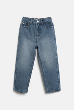 ACOOLA / Брюки джинсовые детские для девочек Roug синий  фото 2