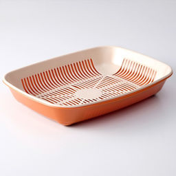 Туалет округлый с сеткой 33,5 х 25 х 6 см, бежево-коричневый - Simaland фото 2