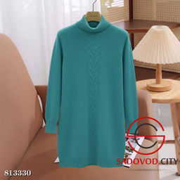 Платье женское однотонное