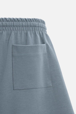 INTERLOCK TEXTURED BERMUDA SHORTS - Zara фото 19