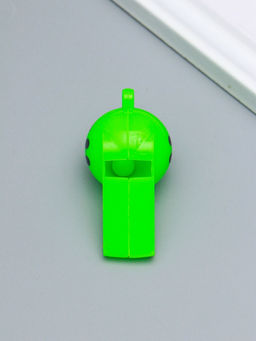 Цена за 12 шт. Свисток пластик "Смайл", МИКС