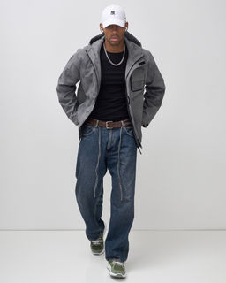 Куртка спортивная мужская весна осень серого цвета 25473Sr - Mtforce фото 13