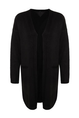 Siyah Yumusak Dokulu Cep Detayl? Triko H?rka TWOAW24HI00381 - Trendyolmilla фото 6