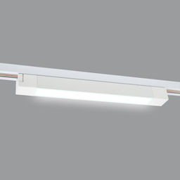 ULB-Q281 20W/4000K WHITE Светильник-прожектор светодиодный трековый. Линейный. 1600 Лм. Белый свет (4000К). Корпус белый. ТМ Volpe