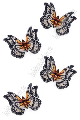 Лазерная вырубка из фетра "Бабочка" 5*4 см (10 шт) №7