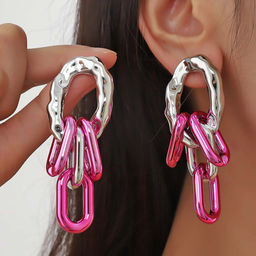 Серьги длинные на гвоздиках арт. 13 1489 (id 266987)