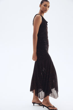 Draped mesh dress - H&m фото 2