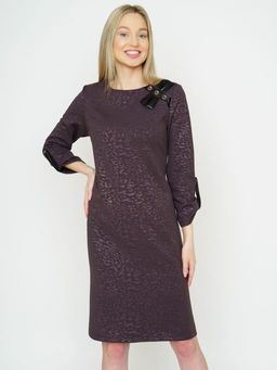 Платье жен.арт.932/1-3,коричневое