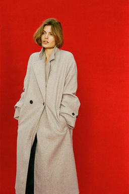 SOFT OVERSIZE COAT - Zara фото 7