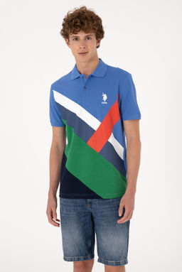 Erkek Regular Fit Polo Yaka _ndigo Ti__rt Sepette S_rpriz _ndirim - U.s. polo assn фото 3