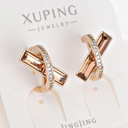 XUPING Серьги с замком кольцо арт. 18 1046 (id 278378)