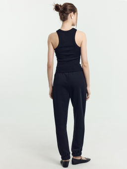 Топ женский в черном цвете черный 112939 - Mark formelle фото 5