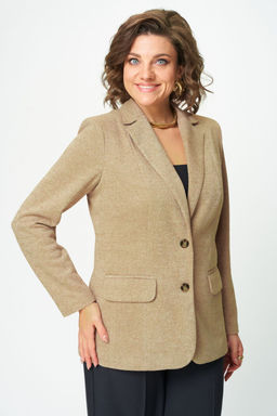 Костюм БелЭльСтиль 203/601 бежевый+черный  фото 2