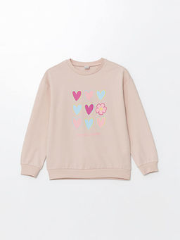 Bisiklet Yaka K?z ?ocuk Sweatshirt - Waikiki фото 3