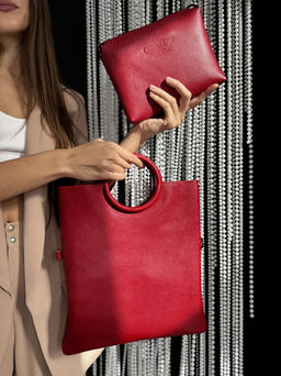 Сумка женская из телячьей кожи