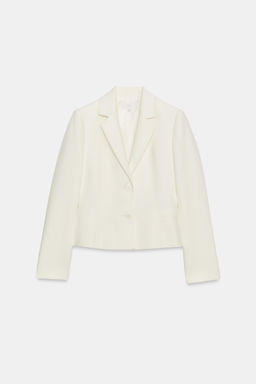 BLAZER ENTALLADA HOMBRERAS / Crudo - Zara фото 9