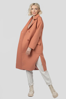 Пальто женское демисезонное (пояс) - El podio фото 2