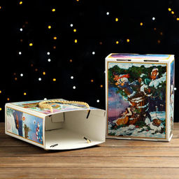 Цена за 5 шт. Подарочная коробка Сказки Пушкина, 16,5 х 7,9 х 20,8 см - Simaland фото 6