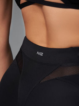 Велосипедки Push Up и с вставками из сетки Атлетика - NEVERLATE фото 3