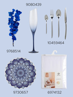 Салатник Magistro Blue Lagoon, 350 мл, 19.2×14.9×7.9, фарфор, белый