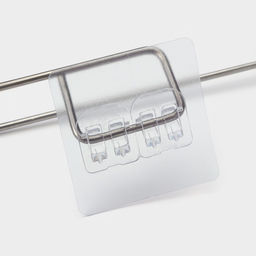 Салфетки в рулоне многоразовые безворсовые в наборе с держателем Доляна, 40 шт, 2020 см, цвет голубой  фото 2