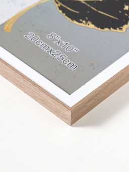 Фоторамка пластик 20х25 см "Современная классика" беж и белый 26х20,8х1,5 см