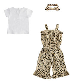 Комплект. Комбинезон из вискозы, футболка и повязка - Mothercare фото 4