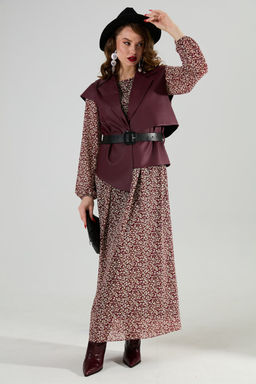 Жилет NIKVA н1019-2 бордо