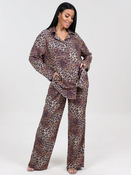 533 ЖЕНСКИЙ КОСТЮМ (брюки) (Светло-синий) - А-дина фото 3