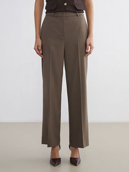 Standart Fit Geni? Pa?a Kad?n Pantolon