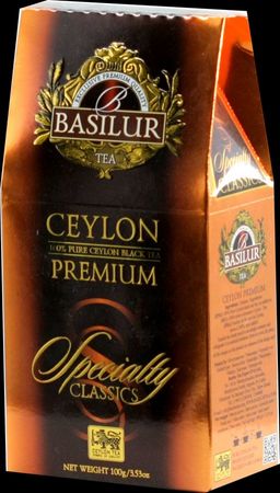 BASILUR. Избранная классика. Сeylon Premium 100 гр. карт.пачка