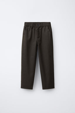 SOFT-TOUCH SUIT TROUSERS