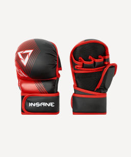 Перчатки MMA INSANE HYBRID IN24-MG100, красный
