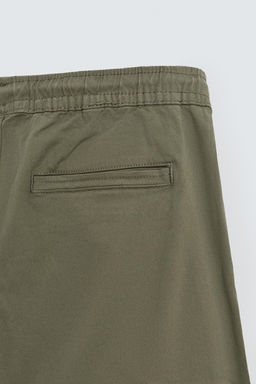 SLIM FIT CARGO TROUSERS - Zara фото 9