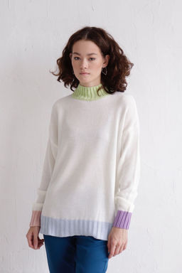 10099 Свитер белый - Martichelli фото 14