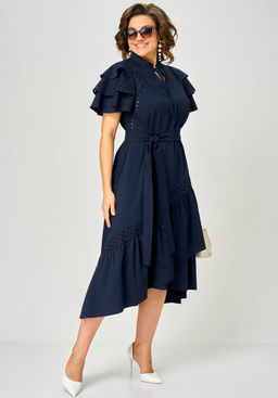 Платье EVA GRANT 7297 синий