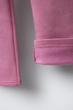 CROPPED SWEATSHIRT AND BELL BOTTOM TROUSERS SET - Zara фото 18