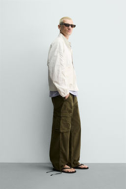 CAZADORA T?CNICA RELAXED FIT / Crudo - Zara фото 4