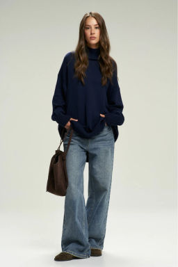 Свитер Oversized Dark Blue