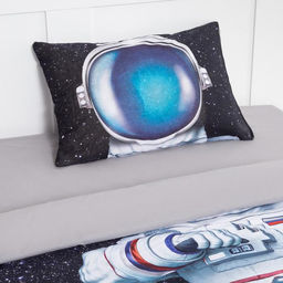 Постельное бельё 1.5-спальное «Этель» Astronaut, бязь