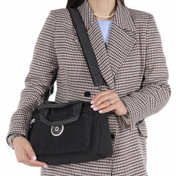 Сумка 8707MD black Mindesa