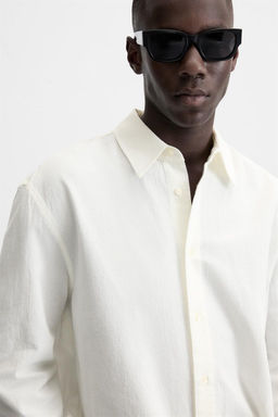 TEXTURED JACQUARD SHIRT - Zara фото 5