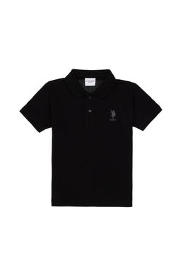 Erkek _ocuk Siyah Basic Ti__rt Sepette S_rpriz _ndirim