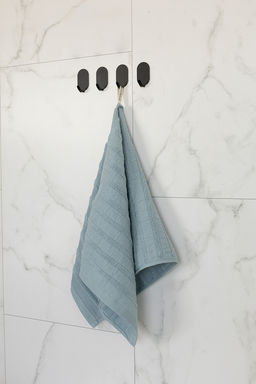 Полотенце кухонное 34х70 голубой хлопок