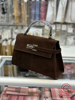 Сумка женская из замши 28*18*10 см - Bruno фото 2