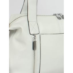 Сумка женская натуральная кожа GU 2033-6603, 1отд+карм/перег, плечевой ремень, белый SALE 253583 - Adelia фото 8