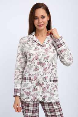 Пижама женская из футера Салли укроп