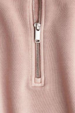 Sudadera efecto lavado con media cremallera - H&m фото 5